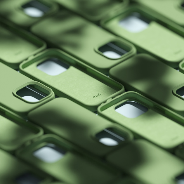 Панель Etteri Silicone Case do Apple iPhone 16 Pro 6.3 Light green (GSM187047) - зображення 9