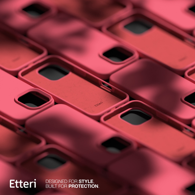 Панель Etteri Silicone Case do Apple iPhone 16 Pro 6.3 Raspberry (GSM187062) - зображення 8
