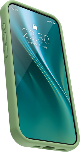Панель Etteri Silicone Case do Apple iPhone 16 Pro Max 6.9 Light green (GSM187049) - зображення 7