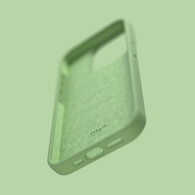 Панель Etteri Silicone Case do Apple iPhone 16 Pro Max 6.9 Light green (GSM187049) - зображення 10