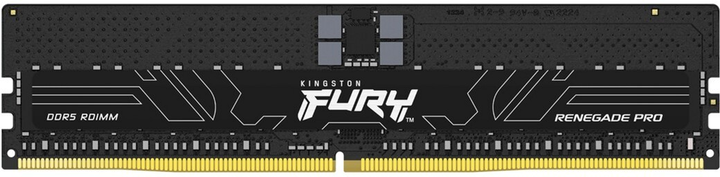 Pamięć RAM Kingston Fury DDR5-6000 32768MB PC5-48000 Renegade Pro EXPO ECC Registered 1Rx4 Black (KF560R32RBE-32) - obraz 1