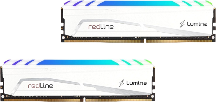 Pamięć RAM Mushkin DDR5-6400 65536MB PC5-51200 (Kit of 2x32768) Redline RGB White (MLB5C640BGGP32GX2) - obraz 3