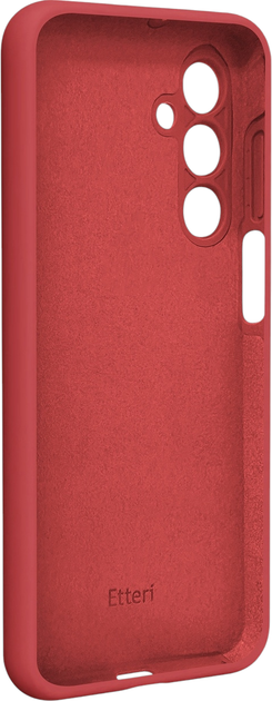 Etui plecki Etteri Silicone Case do Samsung Galaxy A14 Raspberry (GSM183567) - obraz 3