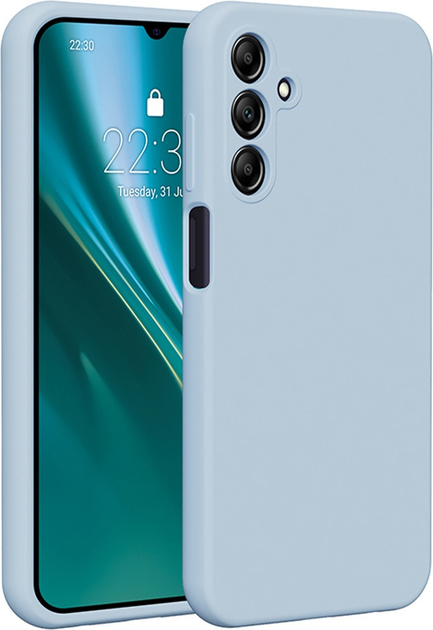 Панель Etteri Silicone Case do Samsung Galaxy A15 4G / A15 5G Light blue (GSM183514) - зображення 1
