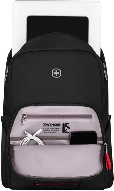 Plecak Wenger Motion 16" Black (612545) - obraz 5