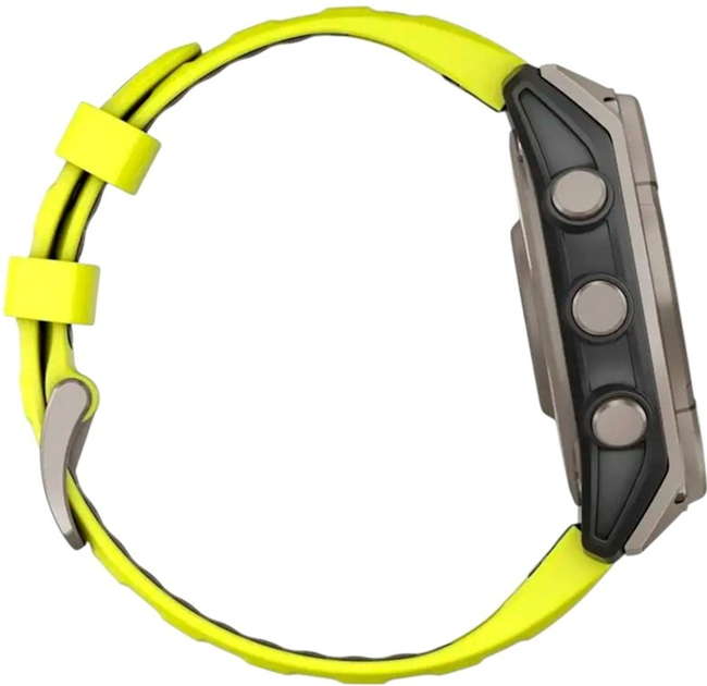 Smartwatch Garmin fenix 8 47mm Solar Sapphire Titanium with Amp Yellow and Graphite Silicone Band (010-02906-21) - obraz 11