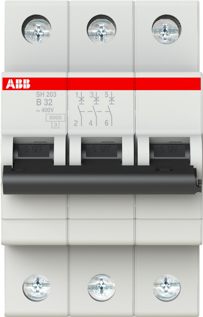 Автоматичний вимикач ABB SH203-B32 (2CDS213001R0325) - зображення 1