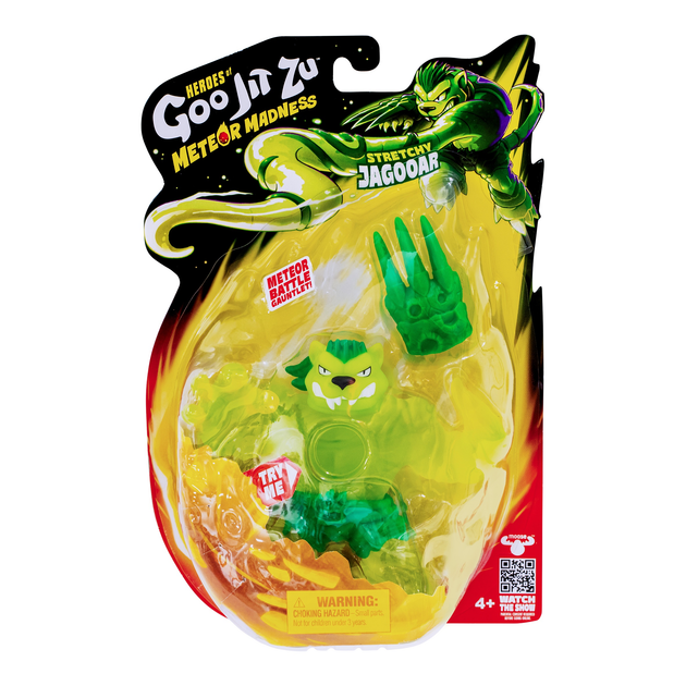 Figurka rozciągliwa GooJitZu Bohaterowie GooJitZu Jaguar Meteor Madness (124567) (630996430163) - obraz 3
