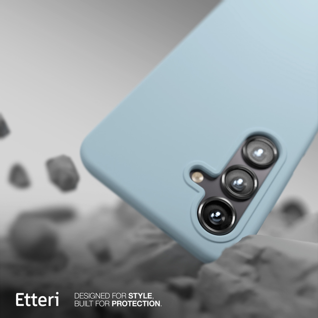 Панель Etteri Silicone Case do Samsung Galaxy S23 Plus Light blue (GSM183504) - зображення 5