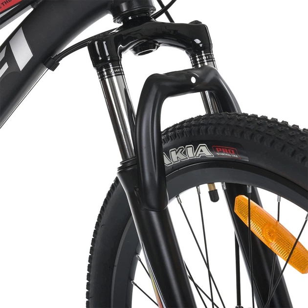 Велосипед MTB2401-2, 24 дюймів, алюмінієва рама 11 Shimano 21SP чорний - Фото 3 Велосипед MTB2401-2, 24 дюймів, алюмінієва рама 11 Shimano 21SP чорний - зображення 3