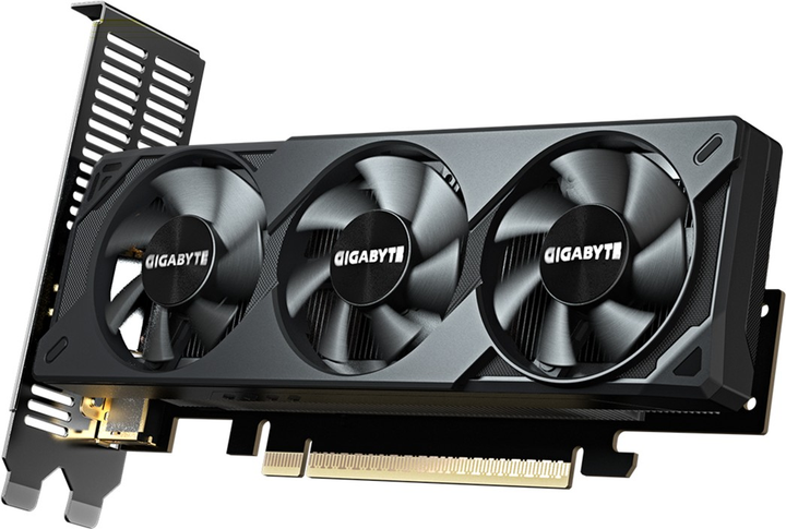 Відеокарта Gigabyte PCI-Ex GeForce RTX 5050 OC Low Profile 8G 8GB GDDR6 (128bit) (20000) (2 x HDMI, 2 x DisplayPort) (GV-N5050OC-8GL) - зображення 3
