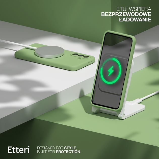 Панель Etteri Silicone Case do Samsung Galaxy S24 FE Light green (GSM190276) - зображення 7