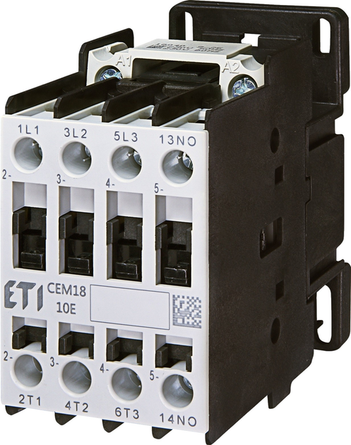 Stycznik ETI 18 A 230V 1NO CEM 18.10 AC (4644123) - obraz 1
