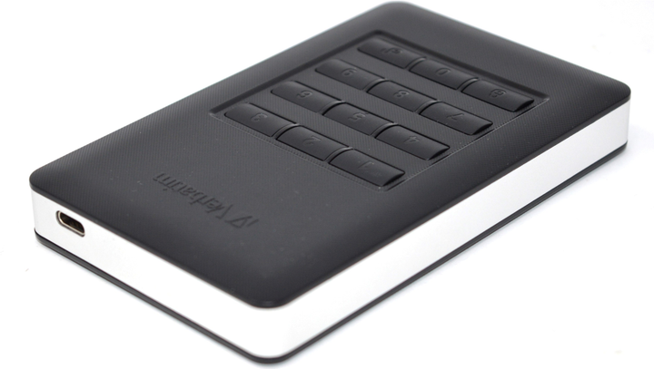 Dysk twardy Verbatim Store n Go 1TB 5400rpm 8MB 53401 2.5 USB 3.1 Secure Portable AES 256 Keypad Access Black (0023942534013) - obraz 4