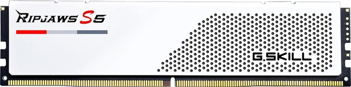 Pamięć RAM G.Skill Ripjaws S5 DDR5-5200 96GB (2x48GB) CL40-40-40-83 1.10V Intel XMP White (F5-5200J4040A48GX2-RS5W) - obraz 2