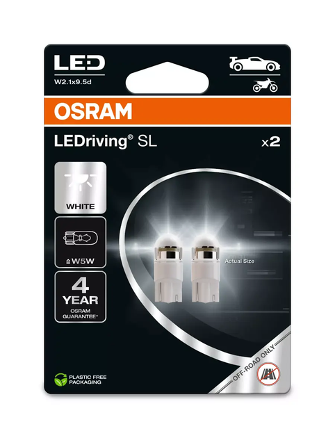 Автомобільна лампа світлодіодна OSRAM (2825DWP-2BL) - зображення 2