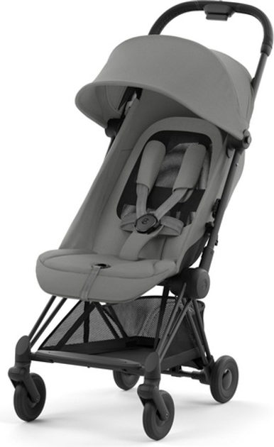 Wózek spacerowy Cybex Coya Matt Black Mirage Grey 522004325 (4063846387021) - obraz 2