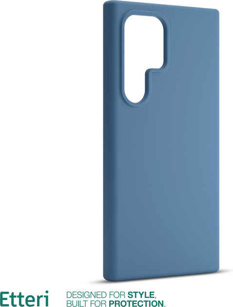 Панель Etteri Silicone Case do Samsung Galaxy S25 Ultra Dark blue (GSM190272) - зображення 3