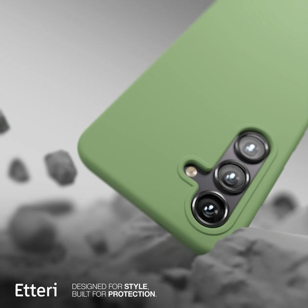 Панель Etteri Silicone Case do Samsung Galaxy S25 Ultra Light green (GSM190265) - зображення 6
