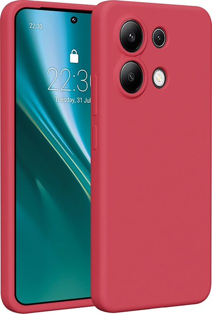 Панель Etteri Silicone Case do Xiaomi Redmi Note 13 4G Raspberry (GSM183551) - зображення 1