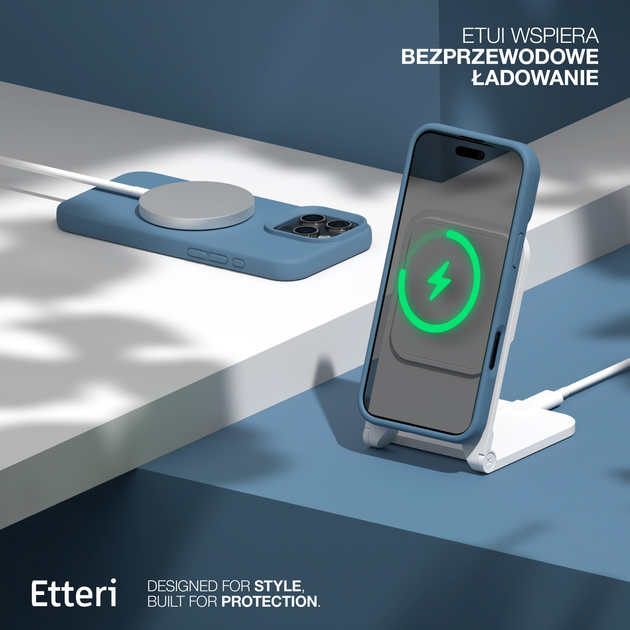 Панель Etteri Silicone Case do Xiaomi Redmi Note 13 Pro 5G Dark blue (GSM183445) - зображення 2