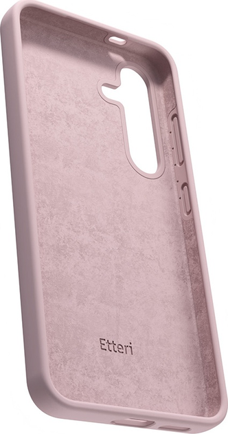 Etui plecki Etteri Silicone Mag case do Samsung Galaxy S25 Edge Light pink (GSM193051) - obraz 4