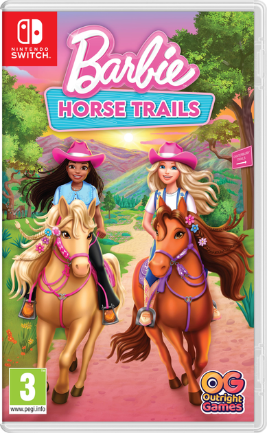 Gra Nintendo Switch Barbie Horse Trails (Kartridż) (5061005354302) - obraz 1