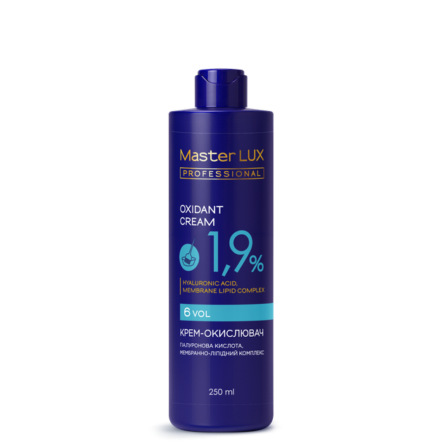 Крем-окислювач Master LUX 1.9% 250 мл (2989138709) - Фото 1 Крем-окислювач Master LUX 1.9% 250 мл (2989138709) - изображение 1