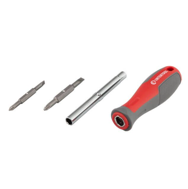 Викрутка Intertool 6-в-1 Pro VT-3341 (VT-3341) - зображення 2