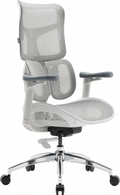 Крісло офісне SIHOO DORO S100 Mesh White (S100-M302) - зображення 5
