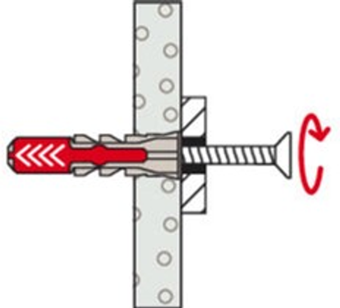 Дюбель Fischer DuoPower 6 х 50 мм 100 шт. (4048962262179) - зображення 14