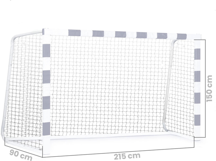 Сітка для футбольних воріт Neo Sport 215 x 150 x 90 см (5903890625436) - зображення 2