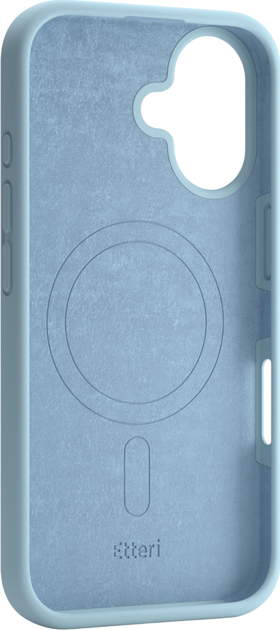 Панель Etteri Silicone Mag do Apple iPhone 16 Plus 6.7 Light blue (GSM185986) - зображення 2