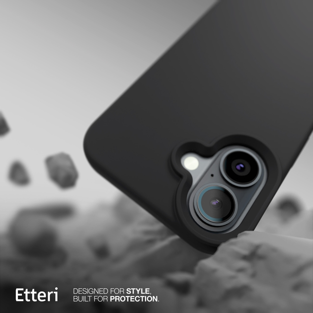 Панель Etteri Silicone Mag do Apple iPhone 16 Plus 6.7 Black (GSM185958) - зображення 8