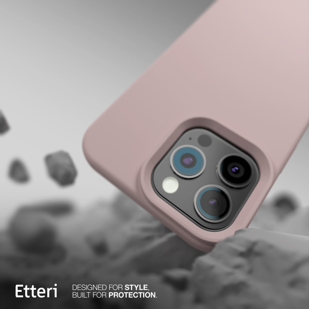 Etui plecki Etteri Silicone Mag do Apple iPhone 16 Pro 6.3 Light pink (GSM185995) - obraz 8
