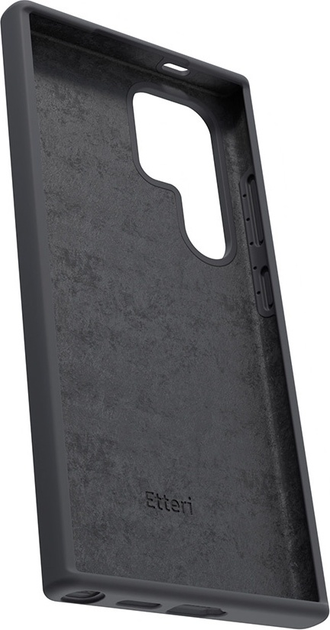 Etui plecki Etteri Silicone Case do Samsung Galaxy S24 Ultra Black (GSM183422) - obraz 4