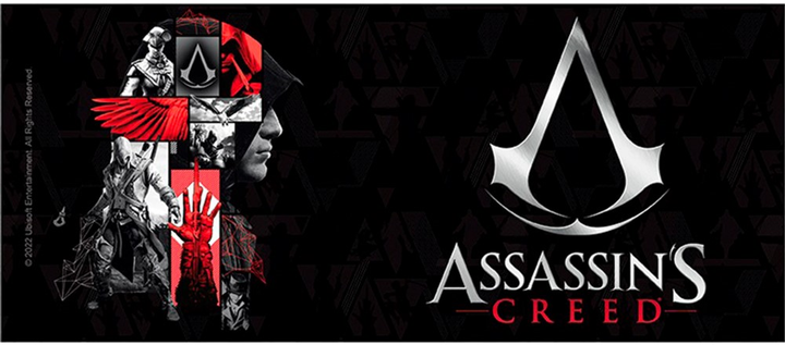 Kubek ABYstyle ASSASSIN'S CREED Crest Czarny i Czerwony (Asasyni) 320 ml (3665361100133) - obraz 3