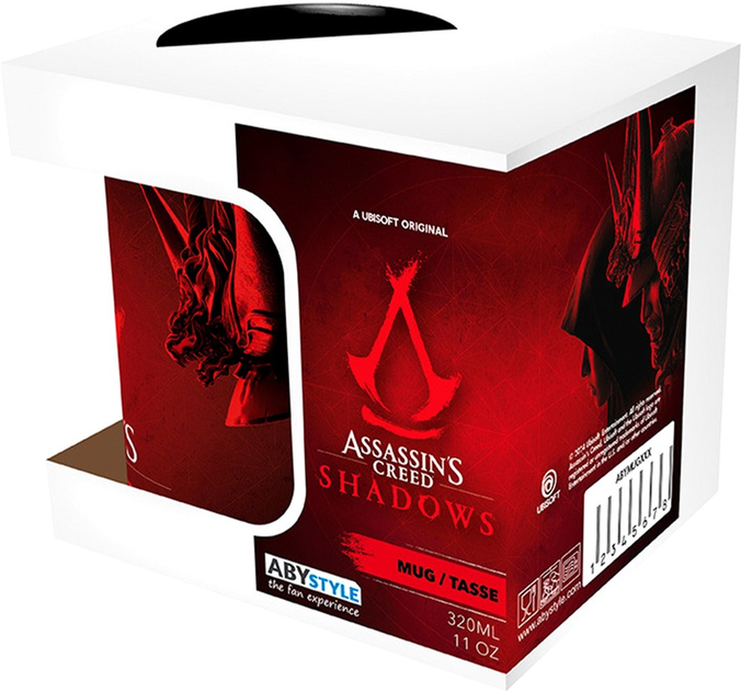 Kubek ABYstyle ASSASSIN'S CREED Shadows Yasuke i Naoe (Assassin's Creed) 320 ml (3665361151968) - obraz 4