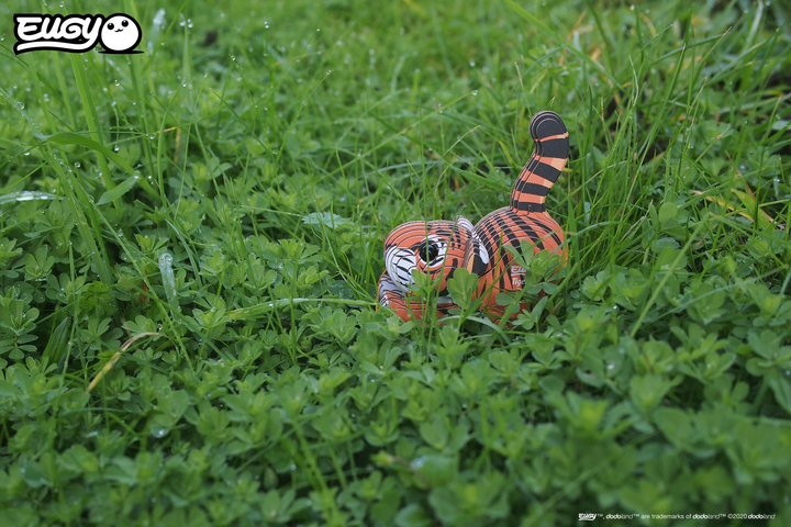Model 3D do składania Eugy Zoo Tygrys (9421035150118) - obraz 7