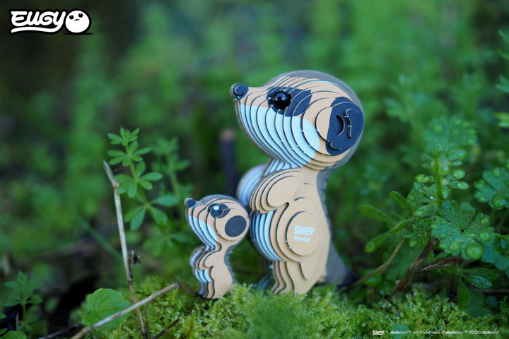 Model 3D do składania Eugy Zoo Surykatka (9421035150446) - obraz 9
