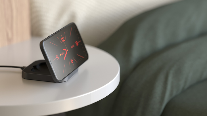 Бездротовий зарядний пристрій Zens Magnetic Nightstand Charger Black (8720618634405) - зображення 4