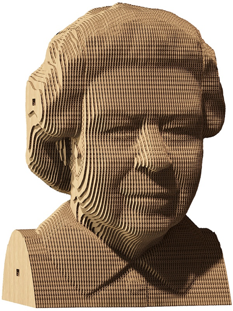 3D пазл-конструктор Cartonic 3D Puzzle Queen Королева Єлизавета-2 Картонний (4820191132771) - зображення 5