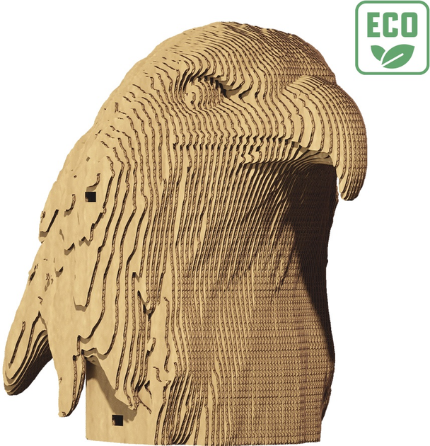 Puzzle 3D - konstruktor Cartonic 3D Puzzle Eagle Orzeł Kartonowy (4820191133129) - obraz 3