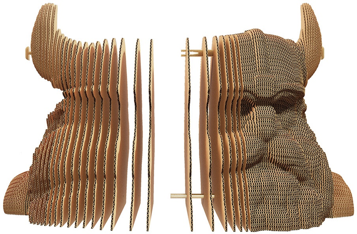 3D пазл-конструктор Cartonic 3D Puzzle Viking Картонний (4820191133730) - зображення 3