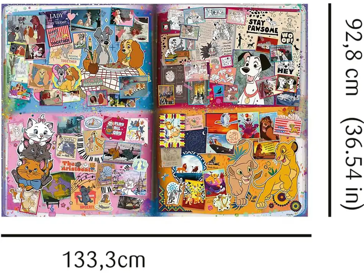 Пазли Trefl Mickey&friends Велика книга Діснея 6000 UFT елементів (5900511810370) - зображення 5