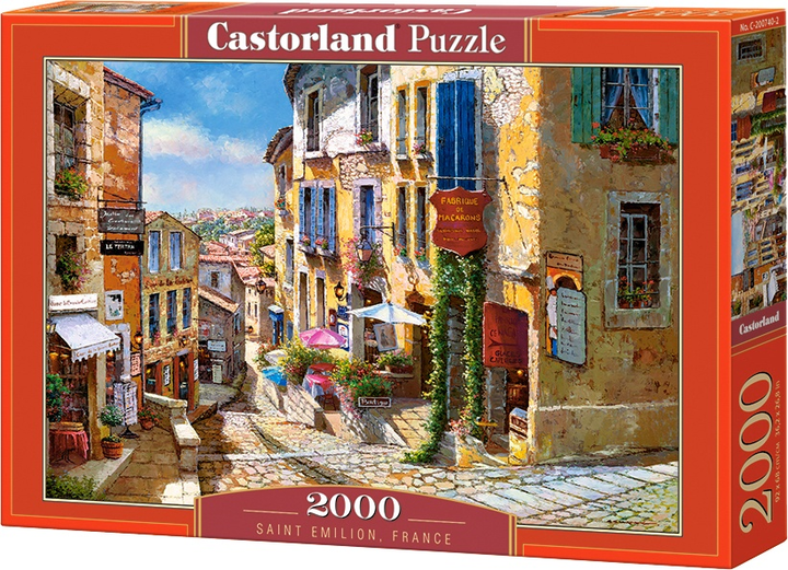 Пазл Castorland Сент-Емільйон, Франція 2000 елементів (5904438200740) - зображення 1
