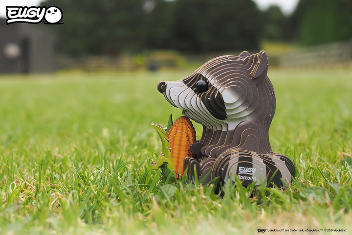 Model 3D do składania Eugy Zoo Szop pracz (9421036940244) - obraz 8