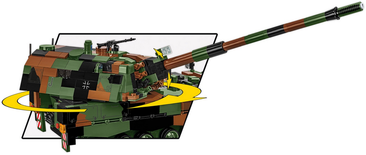 Конструктор Cobi Armed Forces САУ PzH 2000 1006 деталей (5902251026288) - зображення 6
