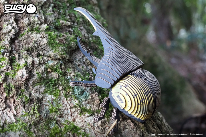 Model 3D do składania Eugy Zoo Żuk herkules (9421036940336) - obraz 9