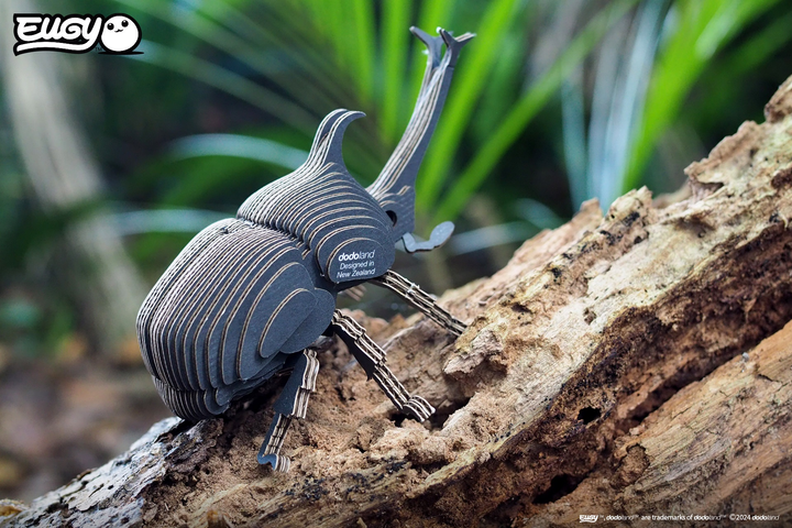 Model 3D do składania Eugy Zoo Żuk nosorożec (9421036940343) - obraz 8